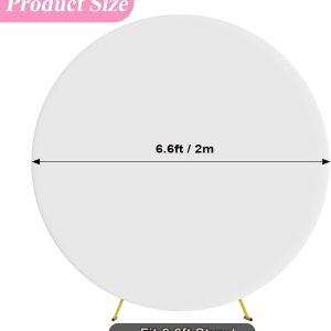 Round Backdrop Cover 6.6ft/7.2ft - Image 4