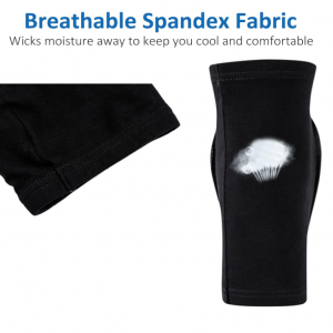 Knee Protective Pads, Knee Sleeve with Thick Foam Padding, Knee Protector Brace - Image 5