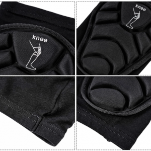 Knee Protective Pads, Knee Sleeve with Thick Foam Padding, Knee Protector Brace - Image 6