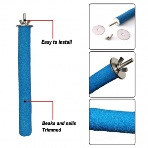 Bird Perch Stand, Parrot Paw Grinding Stick 2PCS - Image 3