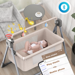 Electric Baby Bassinet Baby Swing Baby Cradle - Image 3