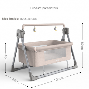 Electric Baby Bassinet Baby Swing Baby Cradle - Image 7