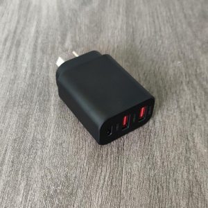 USB Fast Wall Charger, 30W USB C USB A Fast Charger - Image 4