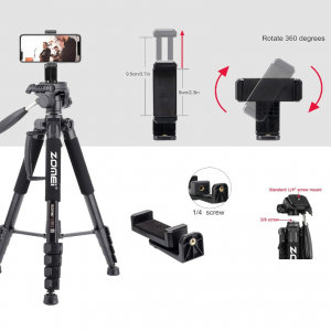 Tripod Camera Tripods, 74" Tripod Stand for Camera 188cm - Image 8