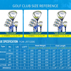 PGM Kids Golf Clubs Children Golf Clubs Left Hand Left Hand - Image 2