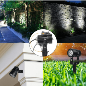 Solar Garden Spot Lights, LED Solar Landscape Light Outdoor IP65 Waterproof - Cool White - Image 4