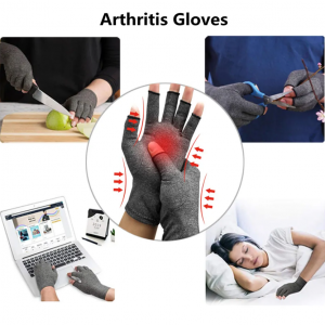 Compression Arthritis Gloves Wrist Support - Image 4