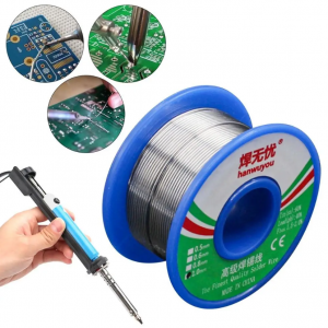 Solder Wire Flux Rosin Core Weldring Tin Lead 0.6/0.8 - Image 1