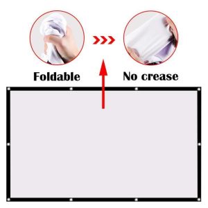 Portable Projector Screen HD 16:9 100/150 Inch - Image 2