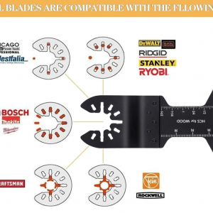 Wood/Plastic/Metal Oscillating Saw Blade - Image 3