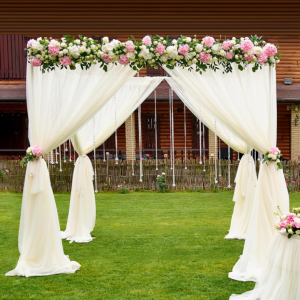 3x3m Arch Backdrop Stand, Metal Arch Backdrop Stand - Image 2