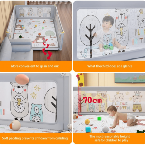 Baby Playpen, Safety Play Yard Playpen for Babies and Toddlers - Image 7