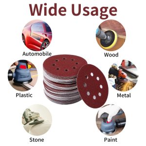 Sanding Discs 5 Inch 60 Grit to 2000 Grit, All sorts of sizes 50 Pack - Image 4
