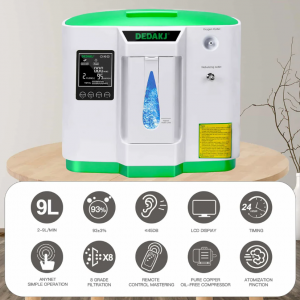 Oxygen Concentrator, DEDAKJ Oxygen Generator Home Oxygen Machine 2-9L - Image 9