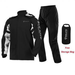Motorcycle Rain Suit - Waterproof Jacket & Pants for Men & Women M/L/XL/2XL/3XL - Image 10