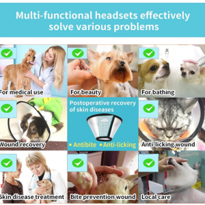 Elizabethan Collar for Cats Adjustable Recovery Pet Cone - 7 Sizes - Image 2