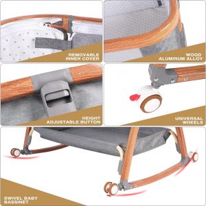 Baby Bassinet Baby Cradle - Image 6