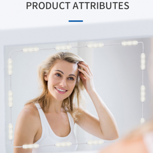 Make Up Mirror Lights 60 LED Lamps Kit Vanity Cosmetic Light Touch Sense Control - Image 6