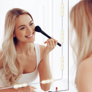 Make Up Mirror Lights 60 LED Lamps Kit Vanity Cosmetic Light Touch Sense Control - Image 7