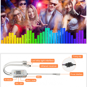 Bluetooth LED Strip Light 5m - Image 7