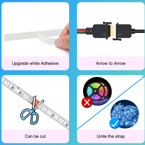 Bluetooth LED Strip Light 5m - Image 9