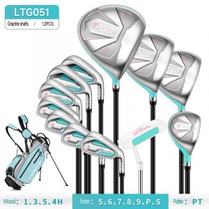 Ladies Womens Complete Golf Clubs Set - 12 pcs - Image 3