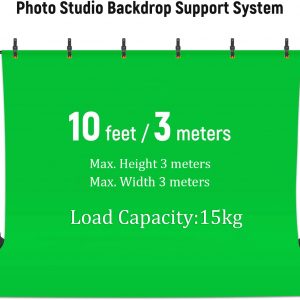 Photo Backdrop Stand, Photography Background Stand 3*3m - Image 3