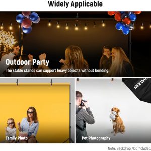 Photo Backdrop Stand, Photography Background Stand 3*3m - Image 4
