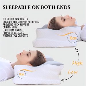 Cervical Neck Pillow , Ergonomic Side Sleeper Pillow for Neck Support,  Memory Foam Pillows for Sleeping - Image 8