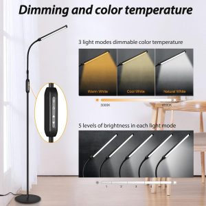 piano Lamp ,Floor Lamp for Living Room, bedrooms Reading Standing lamp - Image 10