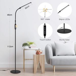 piano Lamp ,Floor Lamp for Living Room, bedrooms Reading Standing lamp - Image 8