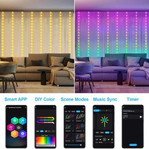 Smart Curtain Lights 3x2m - Image 5