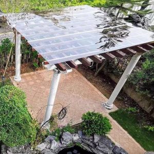 2mm Clear Polycarbonate Roofing, Polycarbonate Roofing Panel w:1.22m,L:1m-30m - Image 8