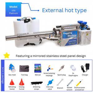 Electric Fogger Sprayer Spraying Machine Tools For Garden Public Place 15L - Image 4