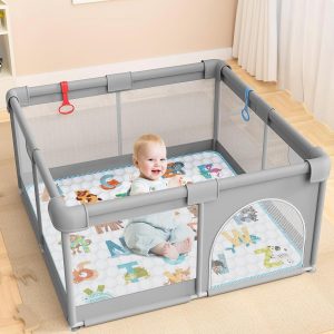 Foam Baby Play Mat 79" x 59", Soft Crawling Mat 180x150CM - Image 3