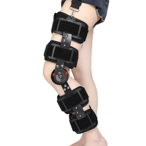 Hinged ROM Knee Brace, Post Op Knee Brace for Recovery Stabilization - Image 1