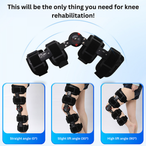 Hinged ROM Knee Brace, Post Op Knee Brace for Recovery Stabilization - Image 5