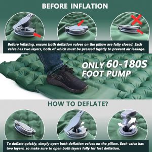 Double Inflatable Camping Mattress - Image 7