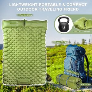 Double Inflatable Camping Mattress - Image 4