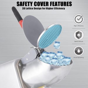 Ice Shaver Machine ,Four-blade Ice Shredder - Image 6