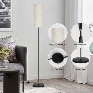 Floor Lamp for Living Room, Modern Standing lamp with Remote Control - Image 7