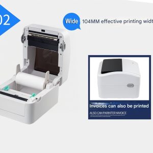 Thermal Shipping Label Printer with Thermal Rolls 100x150m 350 pcs - Image 5