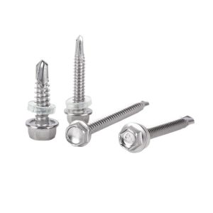 Self-drilling screws with washers, Self Tapping Screws For Polycarbonate Sheets - Image 2