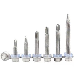 Self-drilling screws with washers, Self Tapping Screws For Polycarbonate Sheets - Image 5
