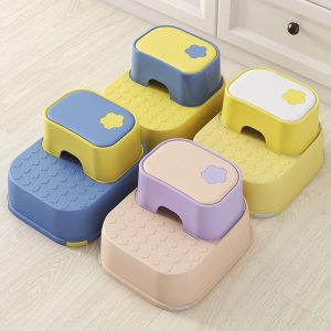 Children's Step Stool , Step Stool for Bathroom,Kids Step Stool for Potty Training,Toilet Stool,2 Step Stool for Bathroom - Image 8