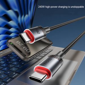 USB C to USB C Cable, 240W Fast Charging Type C Charger Cord - Image 3