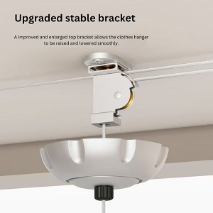 Aluminum Alloy Ceiling  Mounted Lifting Drying Rack, Hanging Pulley Airer , Ceiling mounted drying rack - Image 4