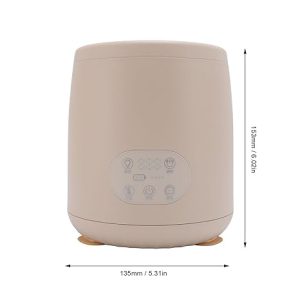 Baby Bottle Shaker , 4 Speeds 5 Timers Automatic Mixing Electric Baby Bottle Warmer with Night Light - Image 3