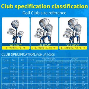 PGM Golf Club Set,  Golf Club Set  For Teen or Adult Height between 150-165cm - Image 3
