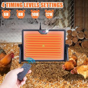 Chicken Coop Heater，Chick Brooder Heating Plate Warmer  for 50 chicks - Image 3
